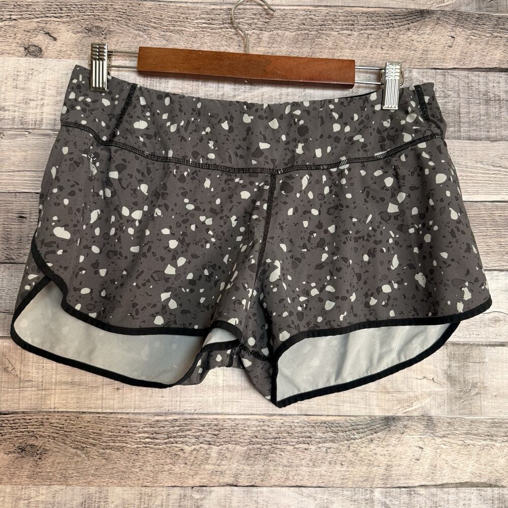 Smartwool Active Lined Shorts Women's Med Gray Hiking Running